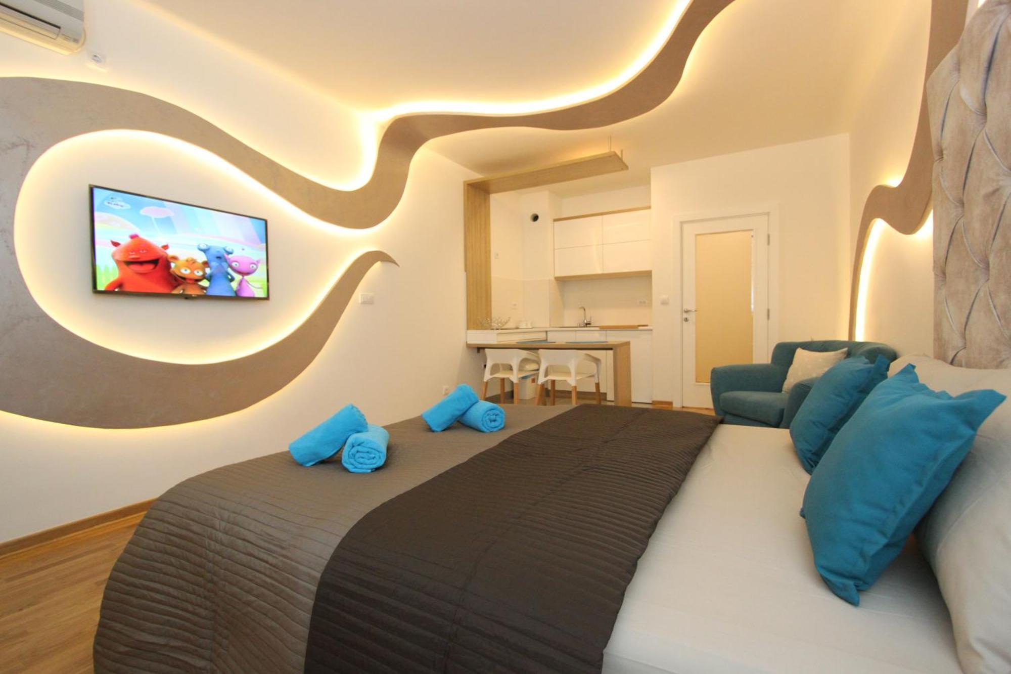 Riviera New Belgrade Apartment, Parking 5 Eur Per Day Εξωτερικό φωτογραφία